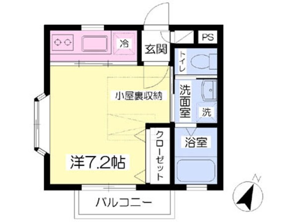 リバティ　定塚の物件間取画像